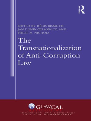 cover image of The Transnationalization of Anti-Corruption Law